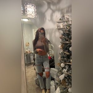 Adika light wash jeans